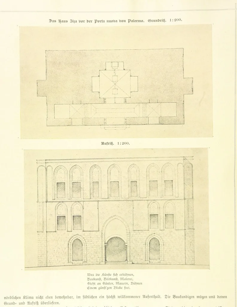 An illustration from Goethe's Italienische Reise. Mit 318 Illustrationen ... von J. von Kahle. Eingeleitet von ... H. Düntzer, 1885, leaf 304