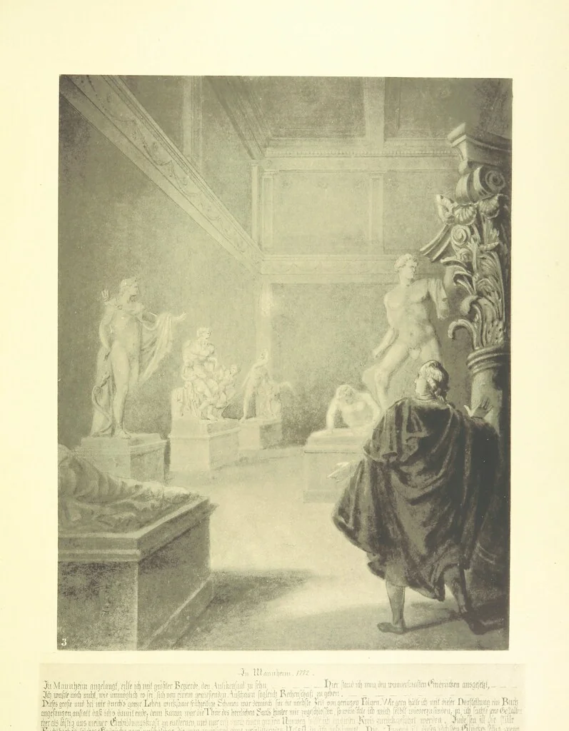 An illustration from Goethe's Italienische Reise. Mit 318 Illustrationen ... von J. von Kahle. Eingeleitet von ... H. Düntzer, 1885, leaf 37