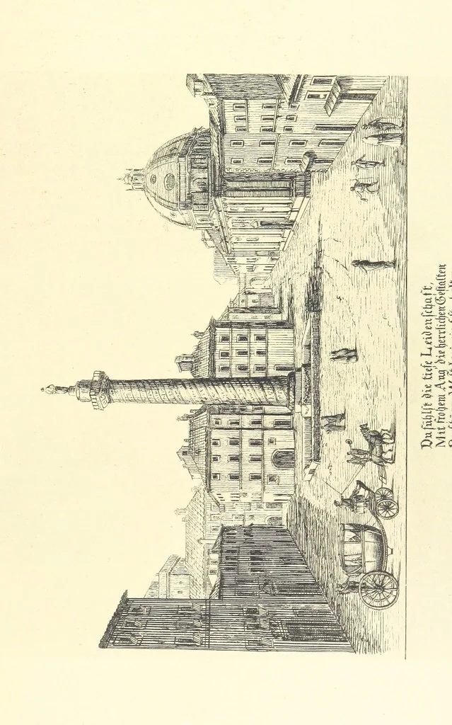 An illustration from Goethe's Italienische Reise. Mit 318 Illustrationen ... von J. von Kahle. Eingeleitet von ... H. Düntzer, 1885, leaf 405