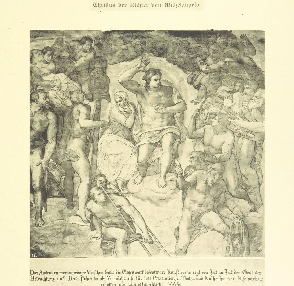 An illustration from Goethe's Italienische Reise. Mit 318 Illustrationen ... von J. von Kahle. Eingeleitet von ... H. Düntzer, 1885, leaf 427