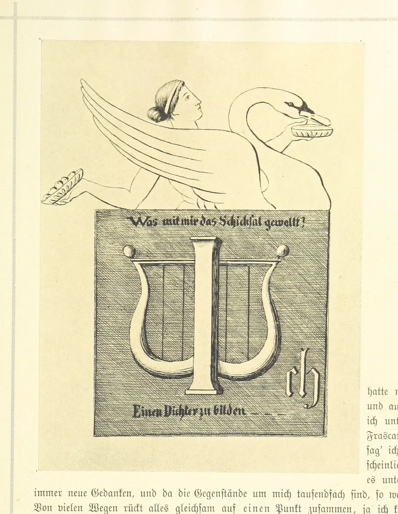 An illustration from Goethe's Italienische Reise. Mit 318 Illustrationen ... von J. von Kahle. Eingeleitet von ... H. Düntzer, 1885, leaf 437