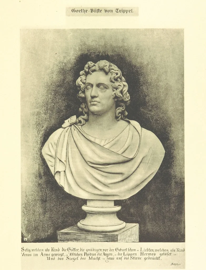 An illustration from Goethe's Italienische Reise. Mit 318 Illustrationen ... von J. von Kahle. Eingeleitet von ... H. Düntzer, 1885, leaf 439