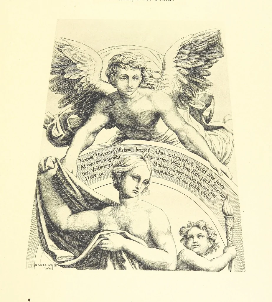 An illustration from Goethe's Italienische Reise. Mit 318 Illustrationen ... von J. von Kahle. Eingeleitet von ... H. Düntzer, 1885, leaf 443