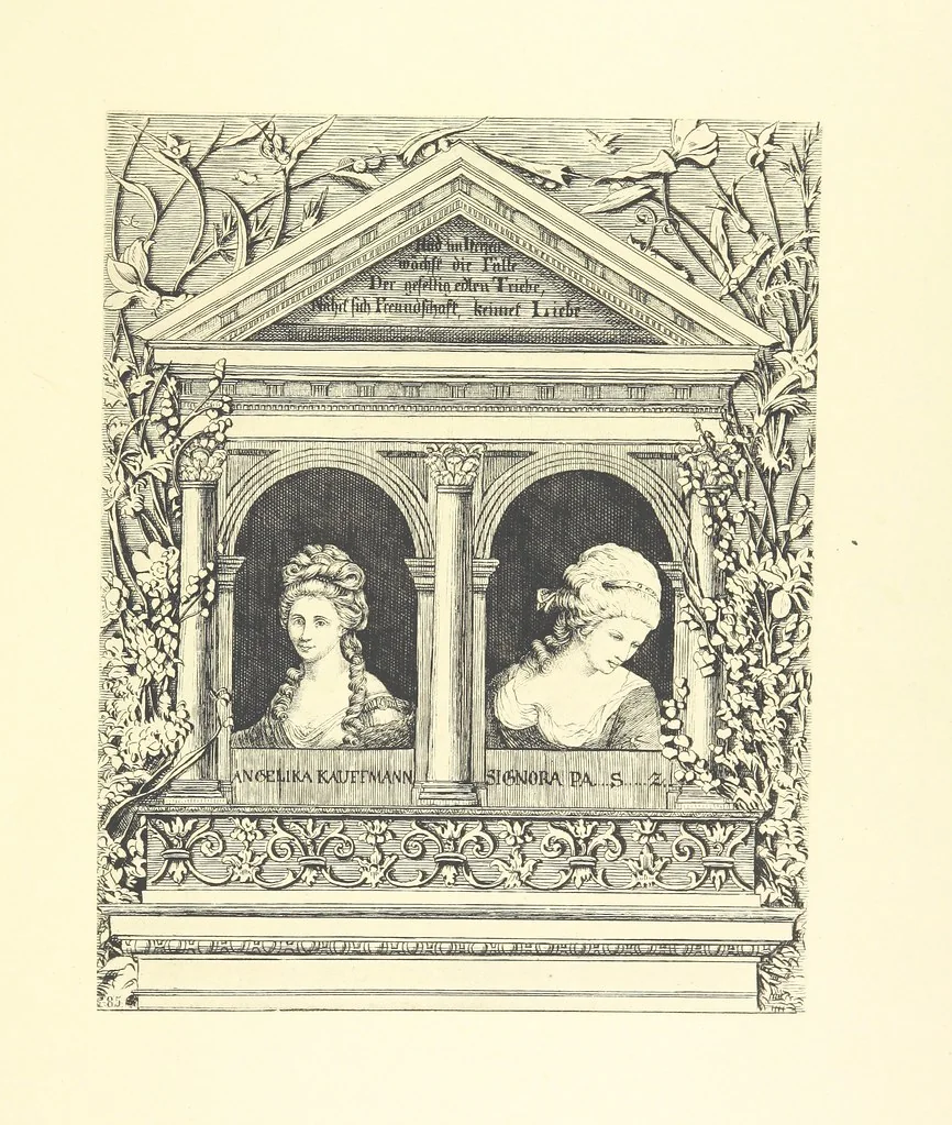 An illustration from Goethe's Italienische Reise. Mit 318 Illustrationen ... von J. von Kahle. Eingeleitet von ... H. Düntzer, 1885, leaf 461