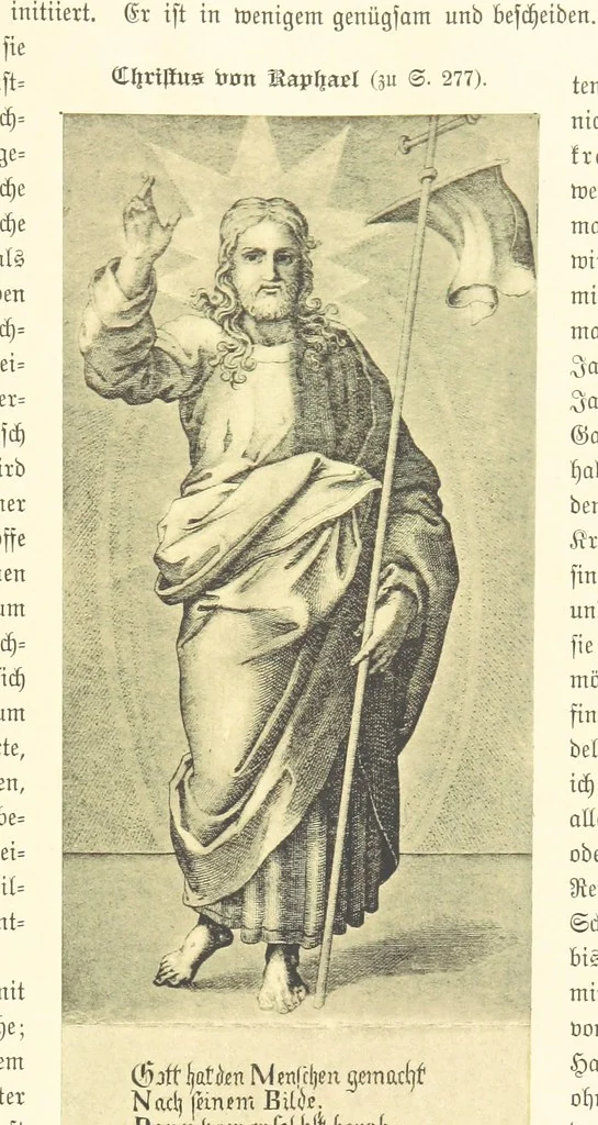 An illustration from Goethe's Italienische Reise. Mit 318 Illustrationen ... von J. von Kahle. Eingeleitet von ... H. Düntzer, 1885, leaf 491