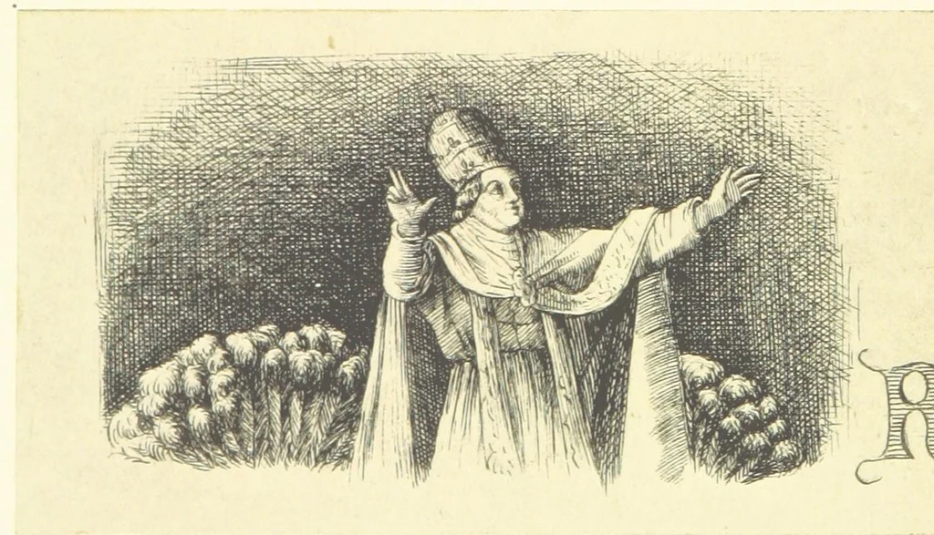 An illustration from Goethe's Italienische Reise. Mit 318 Illustrationen ... von J. von Kahle. Eingeleitet von ... H. Düntzer, 1885, leaf 526