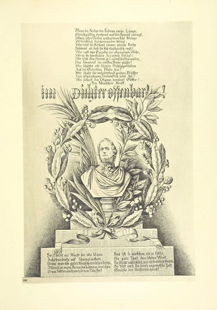 An illustration from Goethe's Italienische Reise. Mit 318 Illustrationen ... von J. von Kahle. Eingeleitet von ... H. Düntzer, 1885, leaf 545