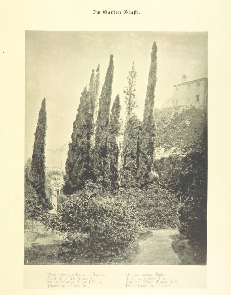 An illustration from Goethe's Italienische Reise. Mit 318 Illustrationen ... von J. von Kahle. Eingeleitet von ... H. Düntzer, 1885, leaf 75