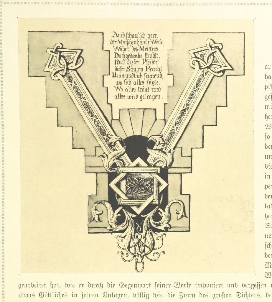 An illustration from Goethe's Italienische Reise. Mit 318 Illustrationen ... von J. von Kahle. Eingeleitet von ... H. Düntzer, 1885, leaf 79