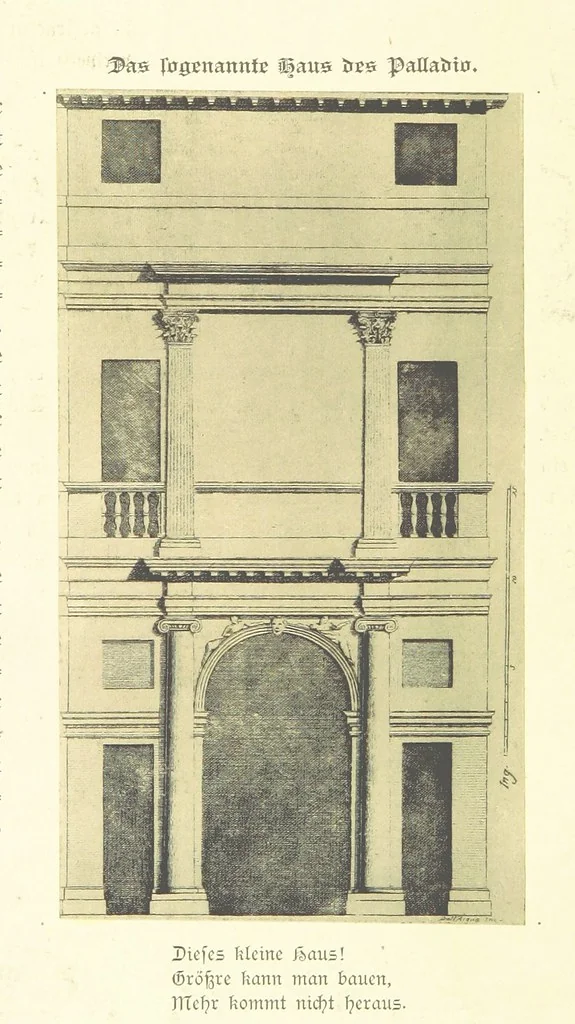 An illustration from Goethe's Italienische Reise. Mit 318 Illustrationen ... von J. von Kahle. Eingeleitet von ... H. Düntzer, 1885, leaf 80