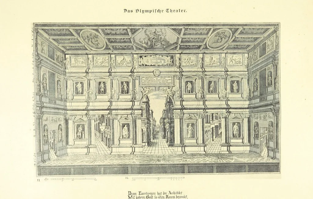 An illustration from Goethe's Italienische Reise. Mit 318 Illustrationen ... von J. von Kahle. Eingeleitet von ... H. Düntzer, 1885, leaf 81