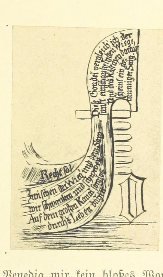 An illustration from Goethe's Italienische Reise. Mit 318 Illustrationen ... von J. von Kahle. Eingeleitet von ... H. Düntzer, 1885, leaf 89