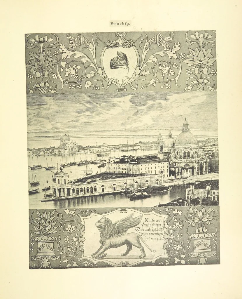 An illustration from Goethe's Italienische Reise. Mit 318 Illustrationen ... von J. von Kahle. Eingeleitet von ... H. Düntzer, 1885, leaf 91