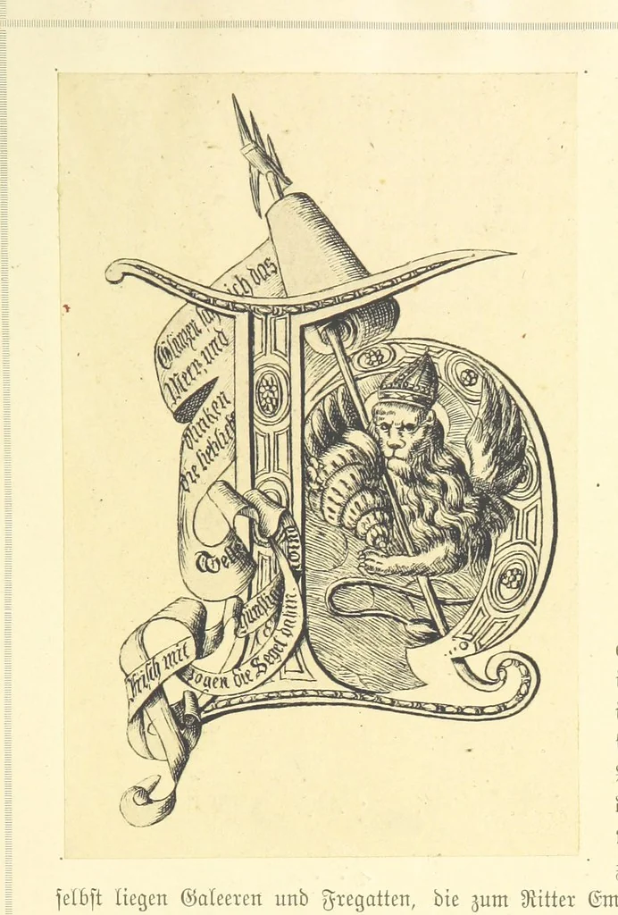 An illustration from Goethe's Italienische Reise. Mit 318 Illustrationen ... von J. von Kahle. Eingeleitet von ... H. Düntzer, 1885, leaf 97