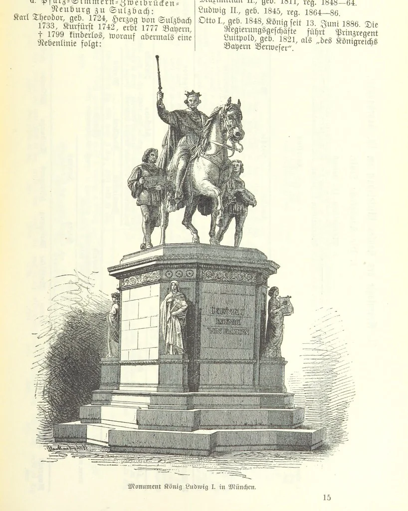 An illustration from Geographisch-historisches Handbuch von Bayern, 1895, leaf 131