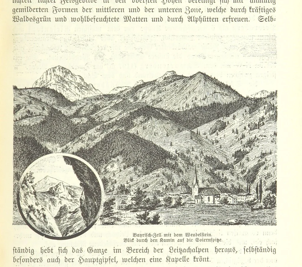 An illustration from Geographisch-historisches Handbuch von Bayern, 1895, leaf 163