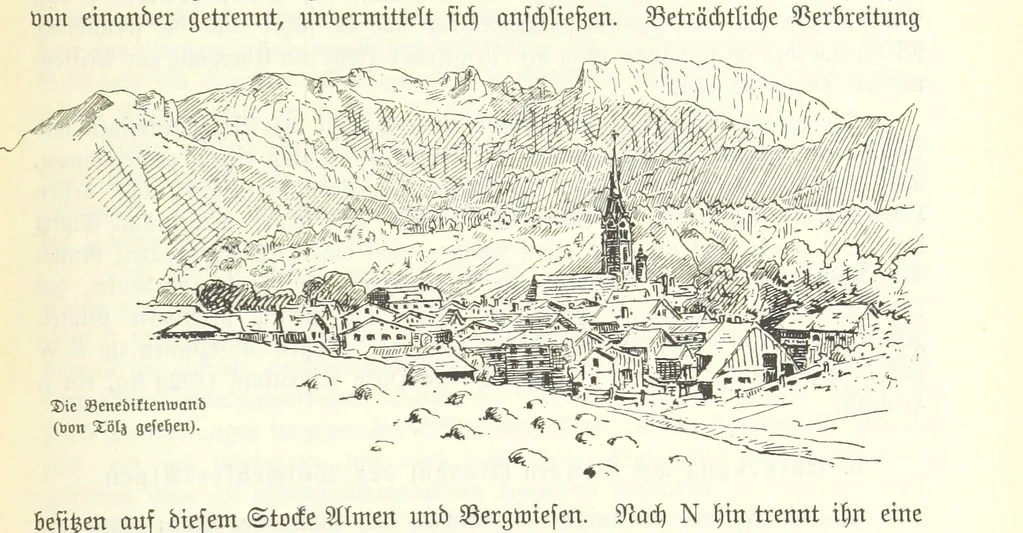 An illustration from Geographisch-historisches Handbuch von Bayern, 1895, leaf 173