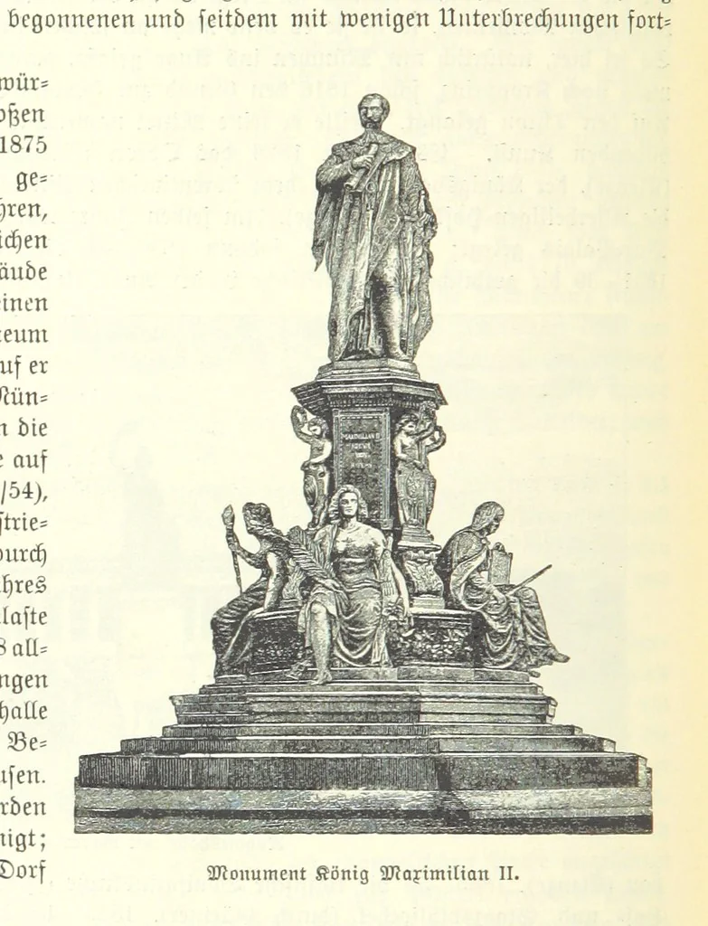 An illustration from Geographisch-historisches Handbuch von Bayern, 1895, leaf 216