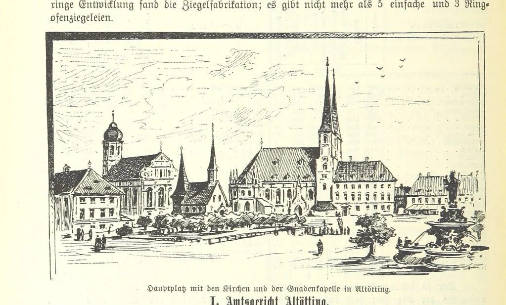 An illustration from Geographisch-historisches Handbuch von Bayern, 1895, leaf 234