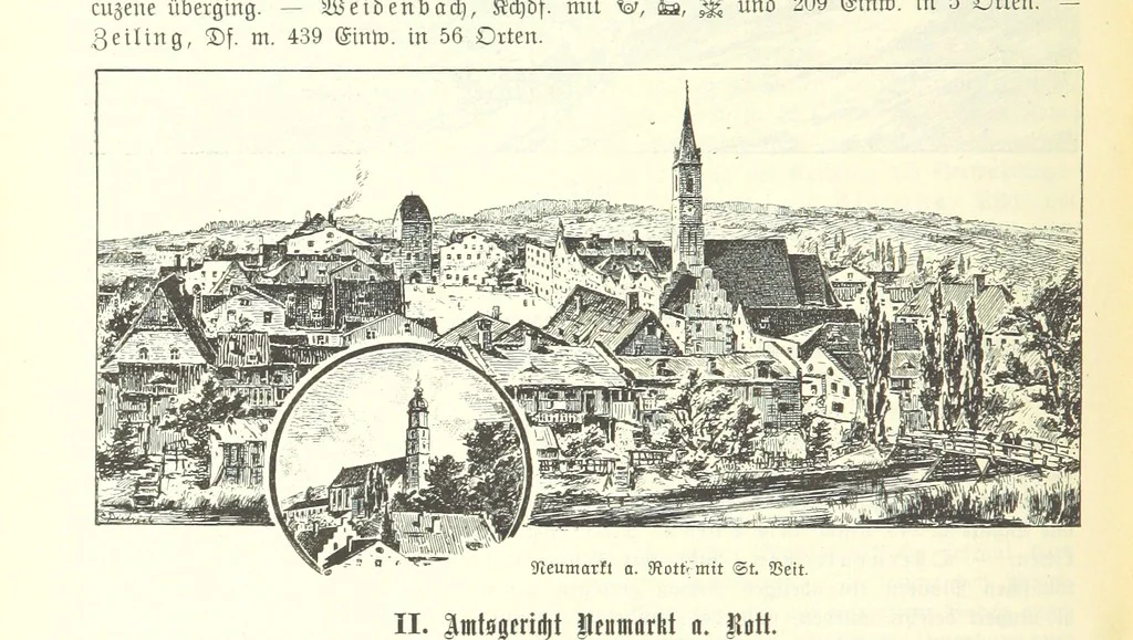 An illustration from Geographisch-historisches Handbuch von Bayern, 1895, leaf 352