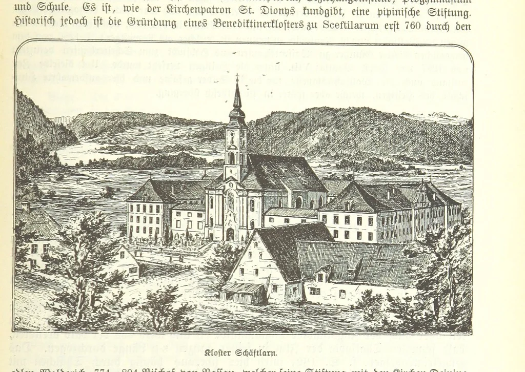 An illustration from Geographisch-historisches Handbuch von Bayern, 1895, leaf 381