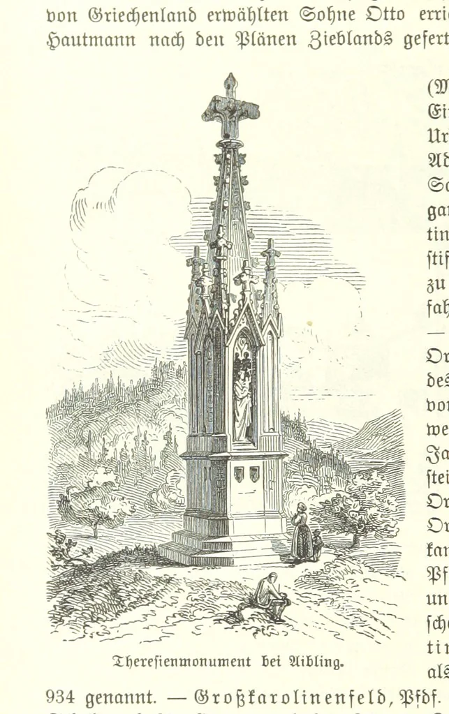 An illustration from Geographisch-historisches Handbuch von Bayern, 1895, leaf 406