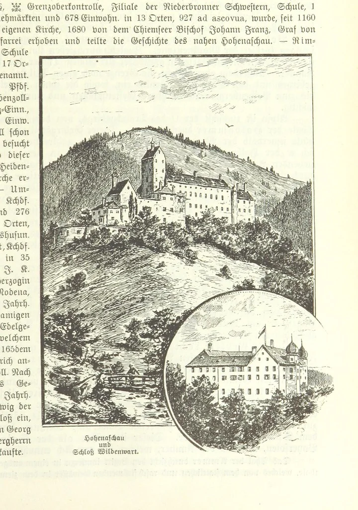 An illustration from Geographisch-historisches Handbuch von Bayern, 1895, leaf 409