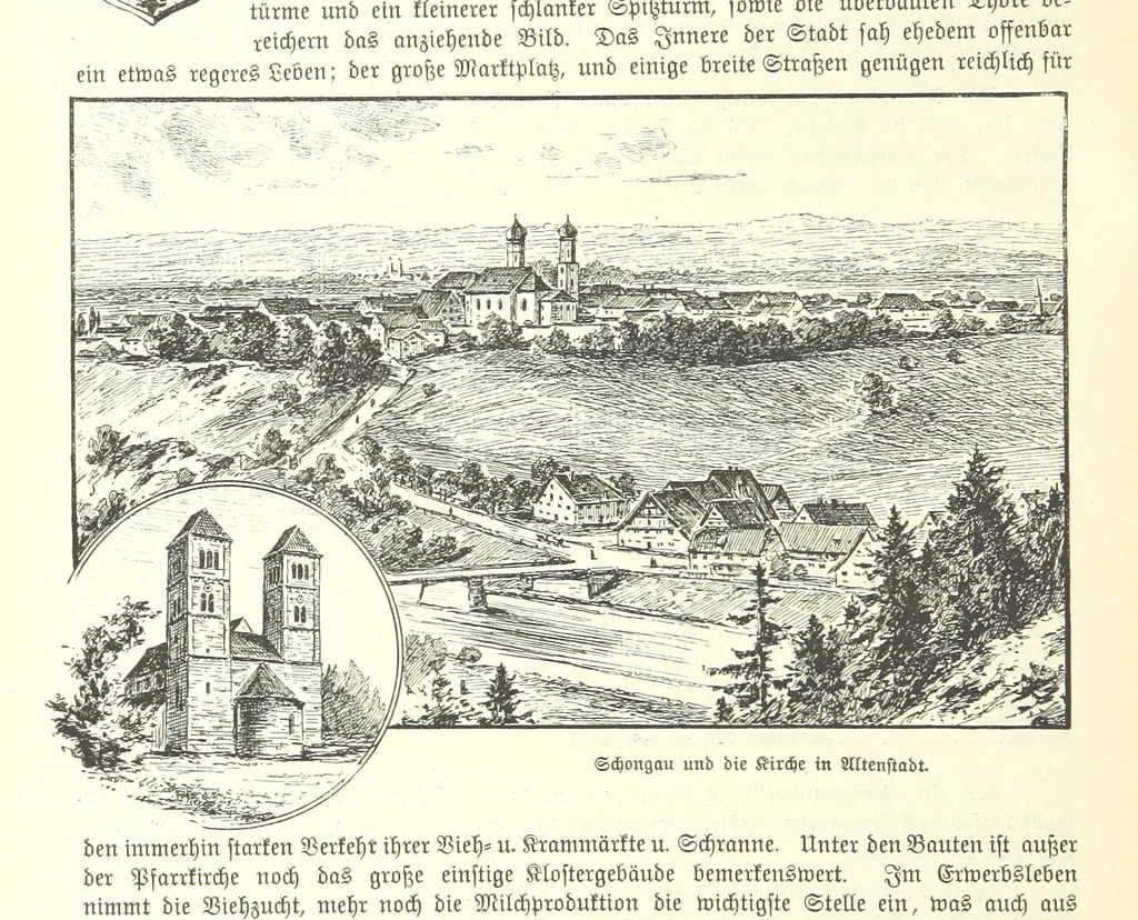 An illustration from Geographisch-historisches Handbuch von Bayern, 1895, leaf 414