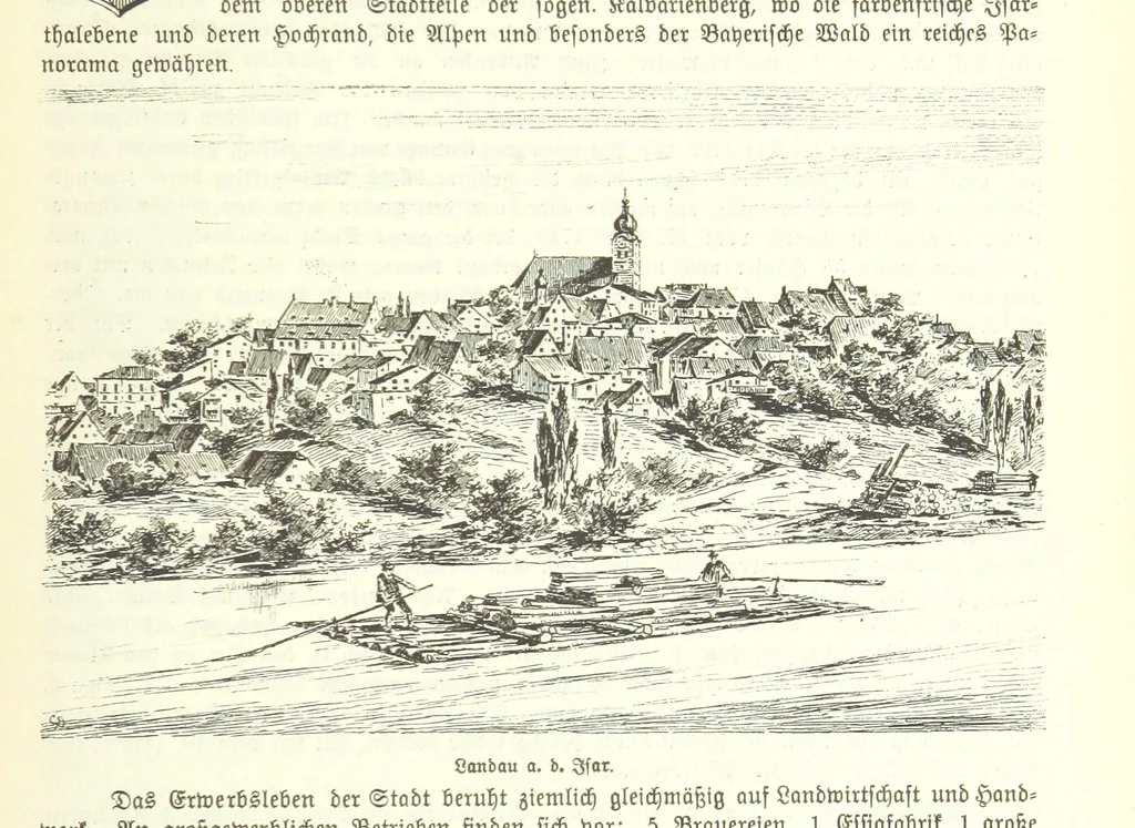 An illustration from Geographisch-historisches Handbuch von Bayern, 1895, leaf 591