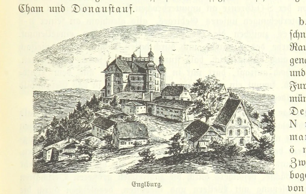 An illustration from Geographisch-historisches Handbuch von Bayern, 1895, leaf 77