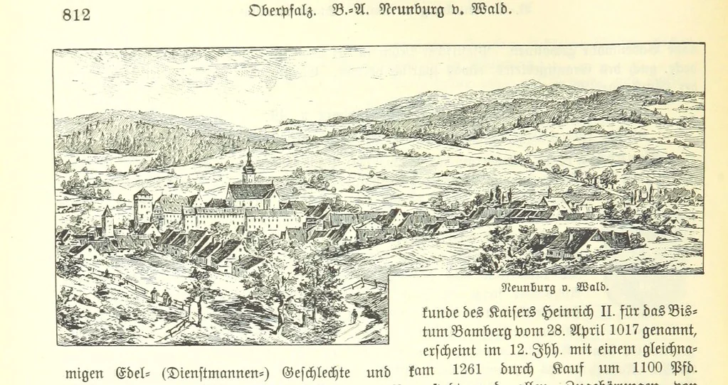 An illustration from Geographisch-historisches Handbuch von Bayern, 1895, leaf 830