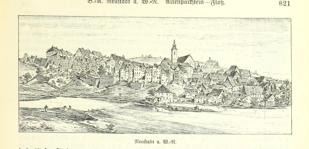 An illustration from Geographisch-historisches Handbuch von Bayern, 1895, leaf 839