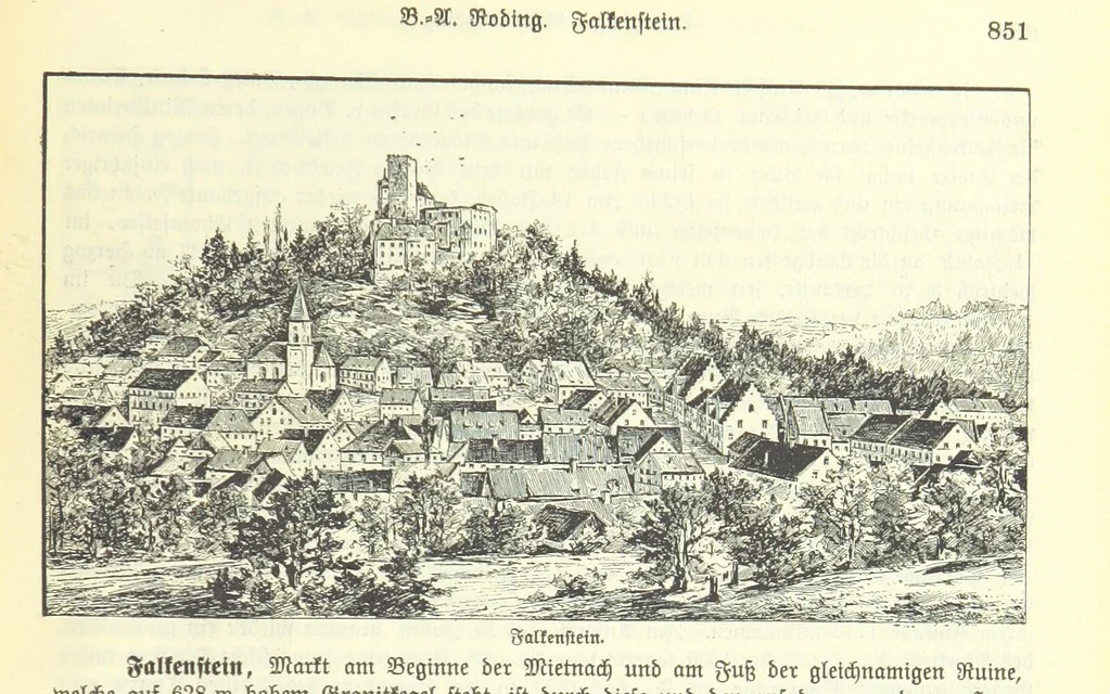 An illustration from Geographisch-historisches Handbuch von Bayern, 1895, leaf 869