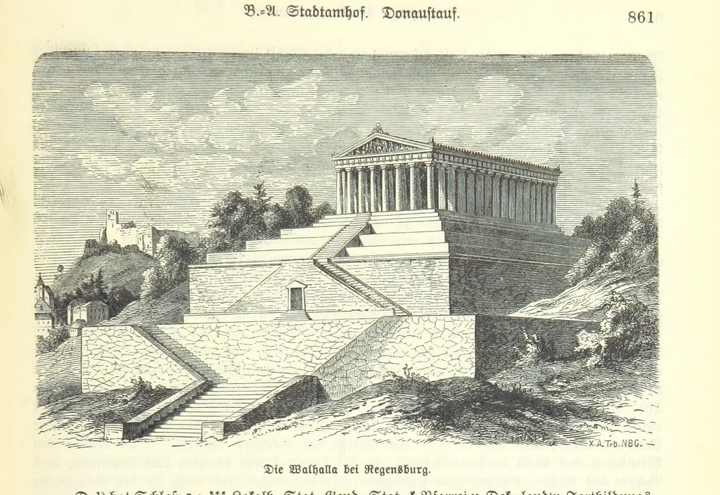 An illustration from Geographisch-historisches Handbuch von Bayern, 1895, leaf 879