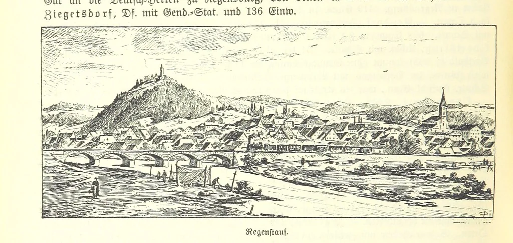 An illustration from Geographisch-historisches Handbuch von Bayern, 1895, leaf 882