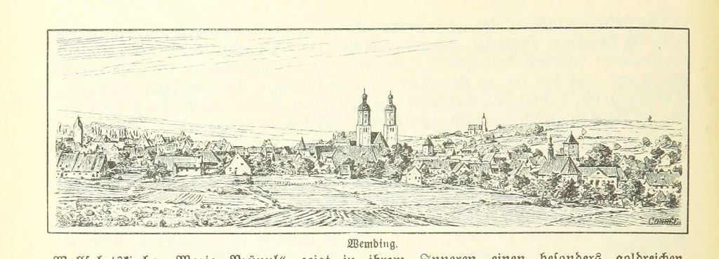 An illustration from Geographisch-historisches Handbuch von Bayern, 1895, leaf 1020