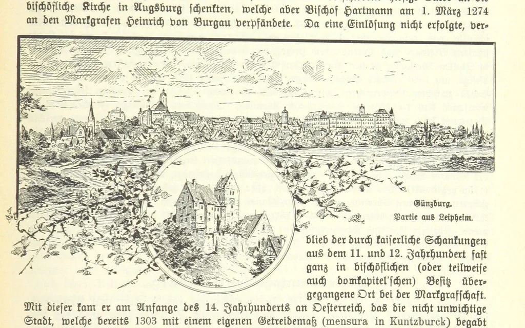 An illustration from Geographisch-historisches Handbuch von Bayern, 1895, leaf 1031