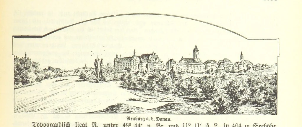 An illustration from Geographisch-historisches Handbuch von Bayern, 1895, leaf 1109