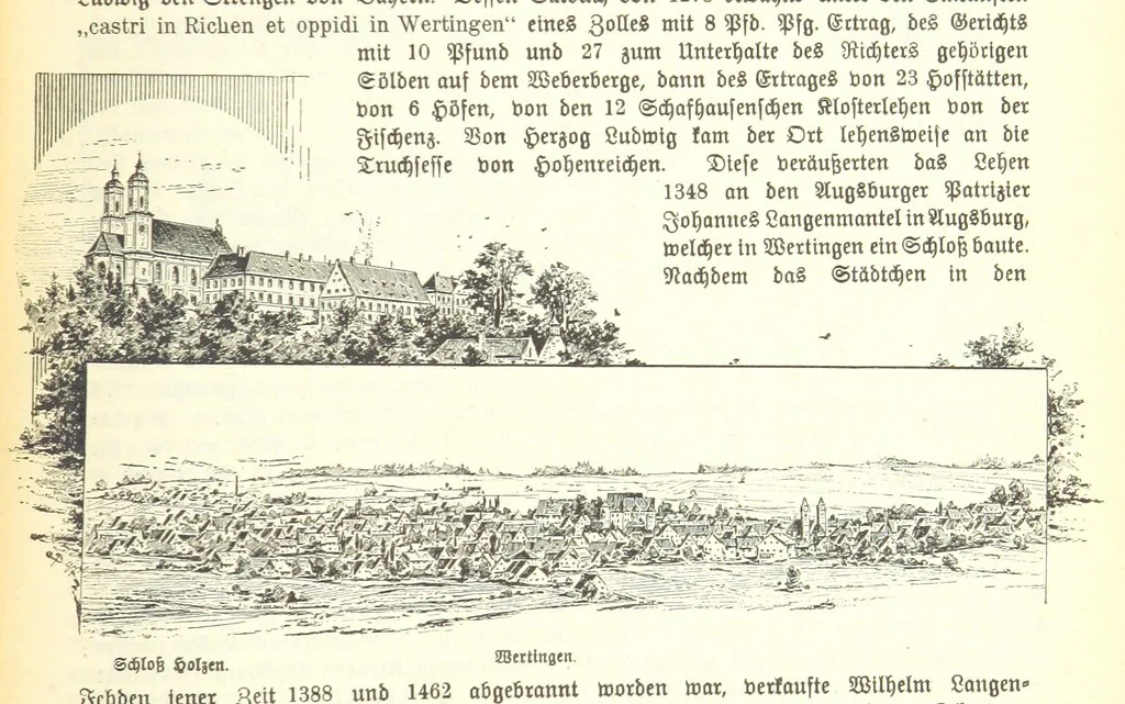 An illustration from Geographisch-historisches Handbuch von Bayern, 1895, leaf 1163