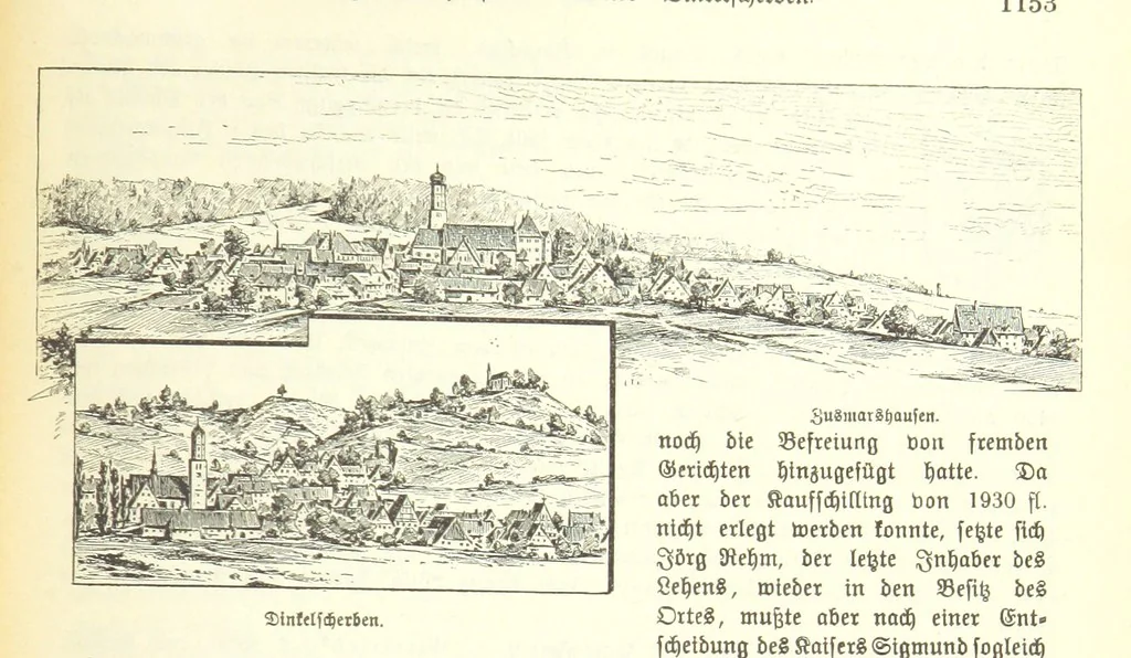 An illustration from Geographisch-historisches Handbuch von Bayern, 1895, leaf 1169