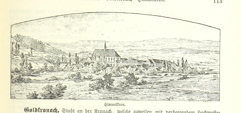 An illustration from Geographisch-historisches Handbuch von Bayern, 1895, leaf 129