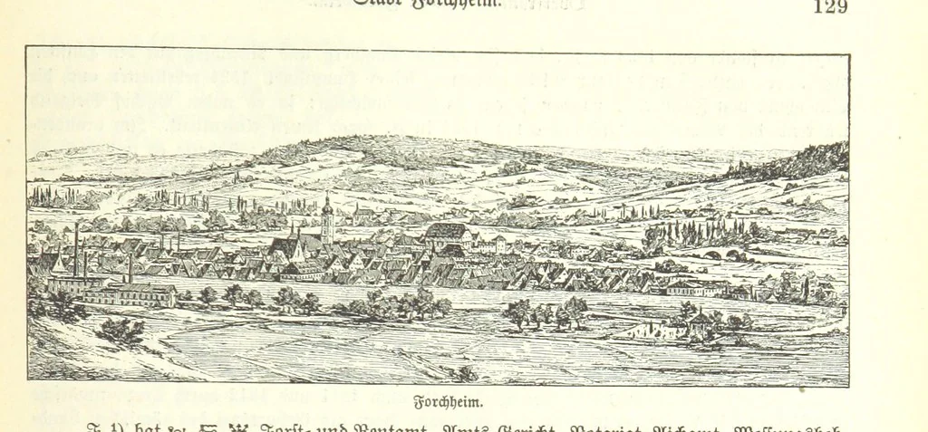 An illustration from Geographisch-historisches Handbuch von Bayern, 1895, leaf 145