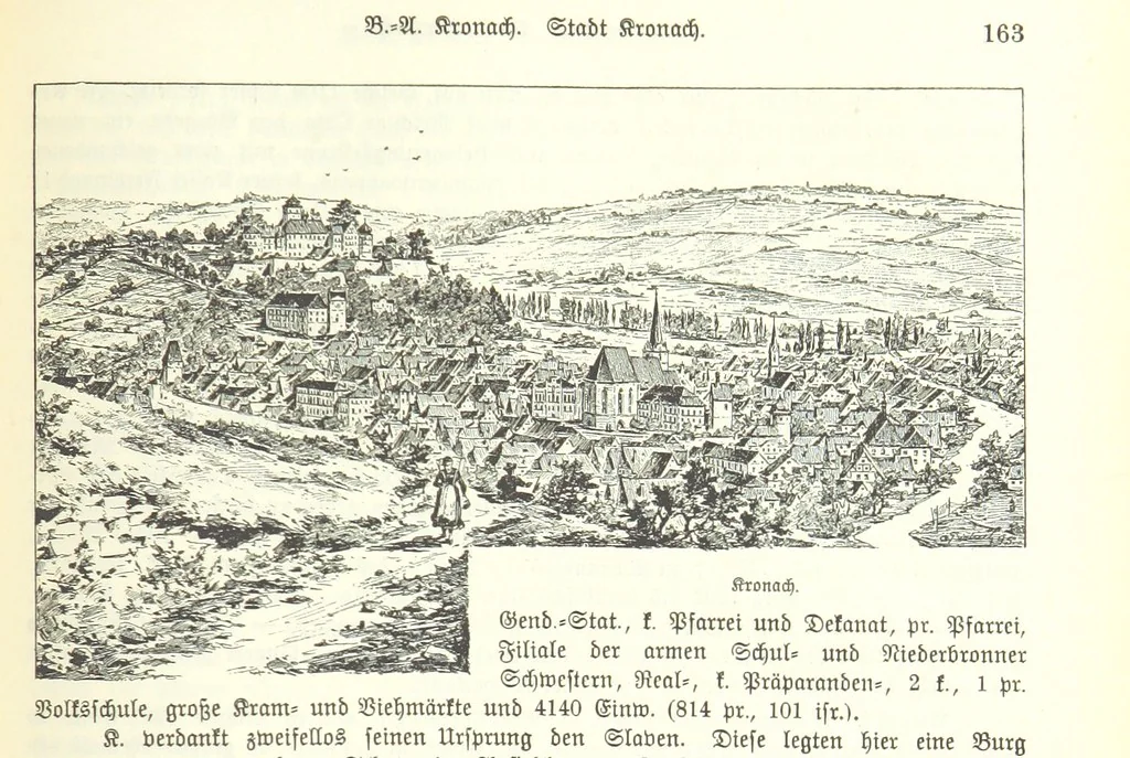 An illustration from Geographisch-historisches Handbuch von Bayern, 1895, leaf 179