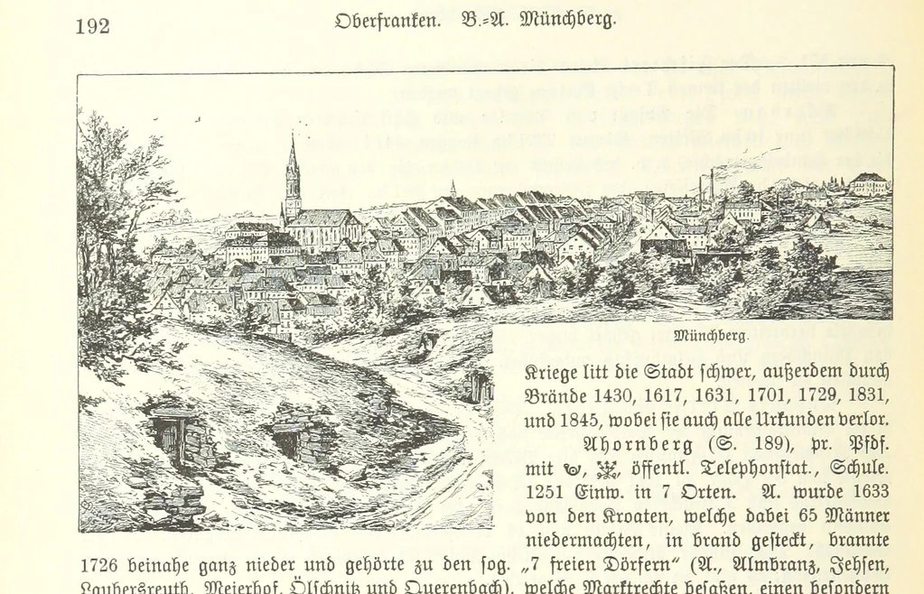 An illustration from Geographisch-historisches Handbuch von Bayern, 1895, leaf 208