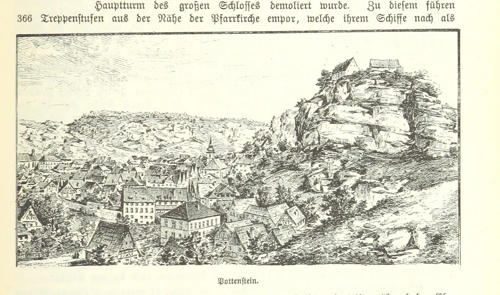 An illustration from Geographisch-historisches Handbuch von Bayern, 1895, leaf 225