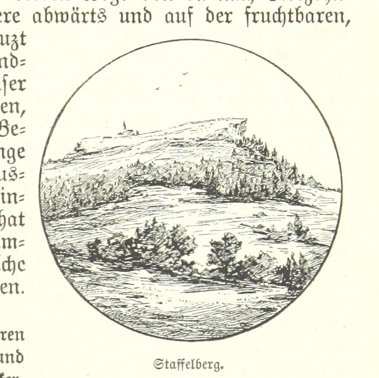An illustration from Geographisch-historisches Handbuch von Bayern, 1895, leaf 243