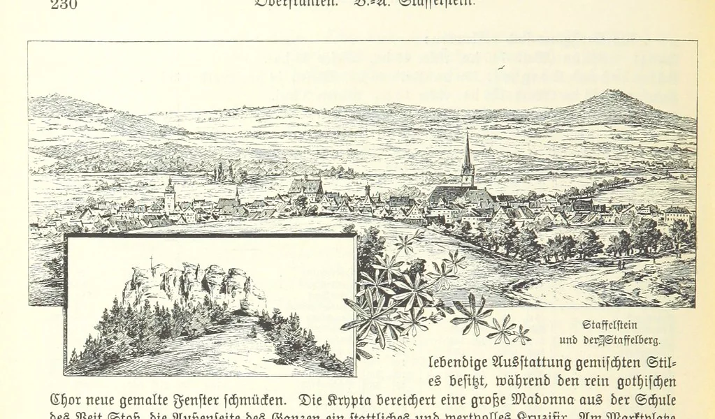 An illustration from Geographisch-historisches Handbuch von Bayern, 1895, leaf 246