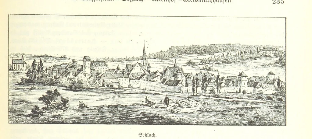 An illustration from Geographisch-historisches Handbuch von Bayern, 1895, leaf 251