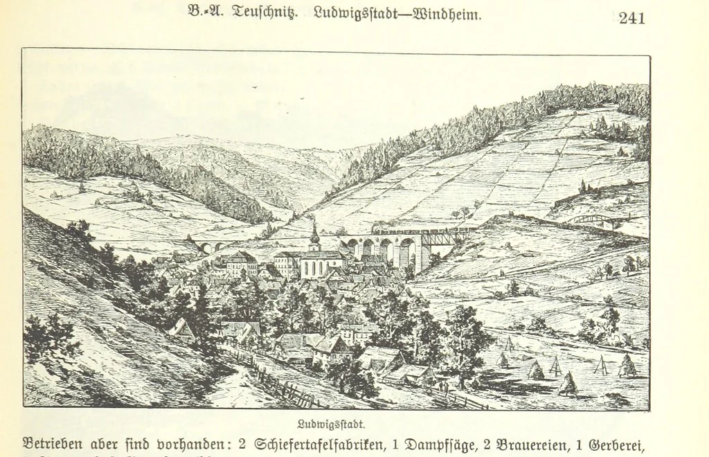An illustration from Geographisch-historisches Handbuch von Bayern, 1895, leaf 257