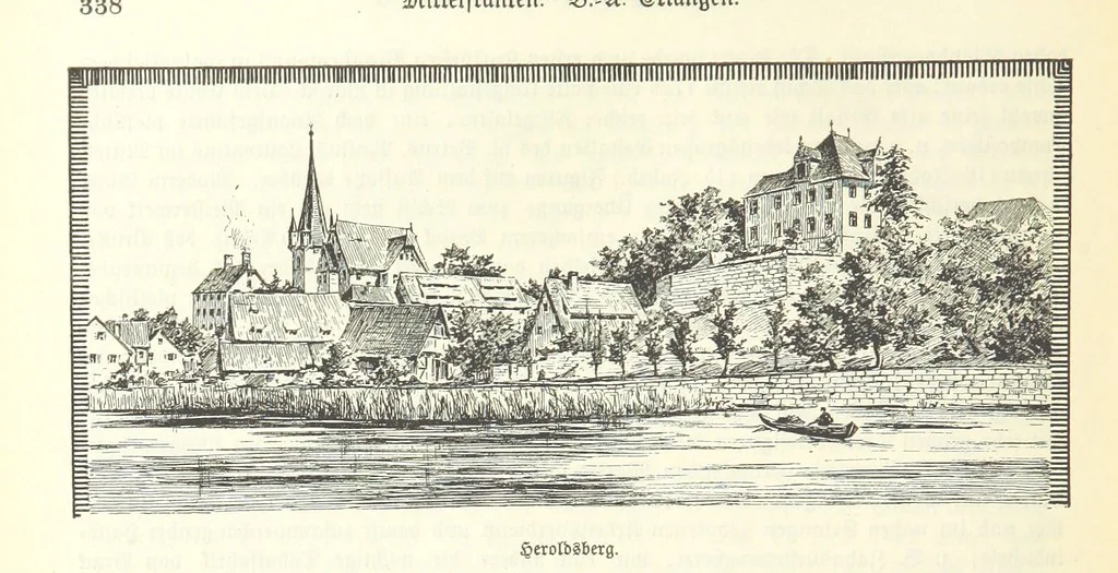 An illustration from Geographisch-historisches Handbuch von Bayern, 1895, leaf 354